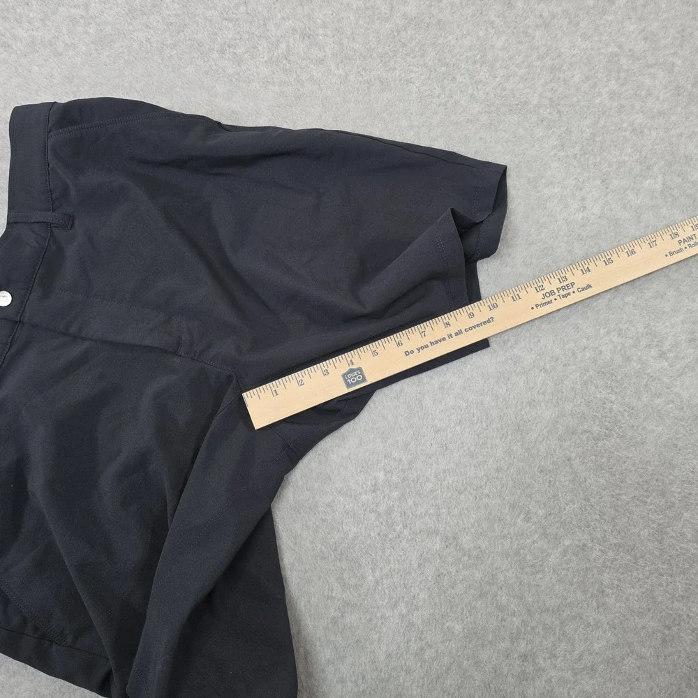 BYLT Shorts Mens 36X9 Black Kinetic Performance Stretch Golf Casual Chino Basics